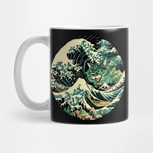 Catzilla Cat Rampage Continues Mug